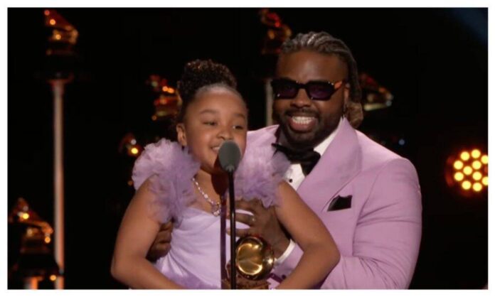 Eight-year-old Aura V becomes youngest individually credited Grammy winner