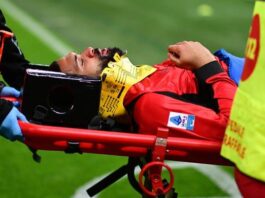 Former Chelsea midfielder drops images of his damaged teeth and broken jaw as he continues to chase recovery.