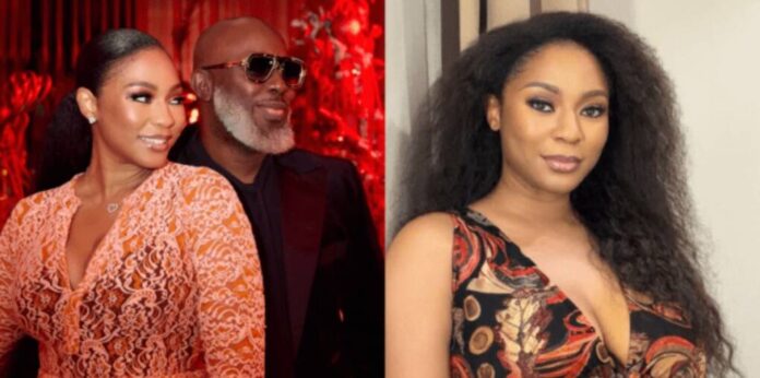 Actress Enado Odigie welcomes first child with filmmaker, Tola Odunsi