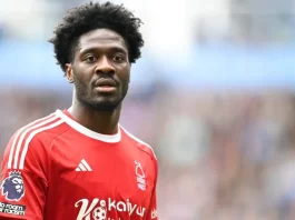 Former Chelsea winger Noni Madueke picks Ola Aina as most challenging Premier League player he's faced.