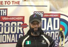 Nigeria’s Sholademi defeats odds for Silver at US Indoor Nationals Against all odds: Nigerian archer Sholademi claims Silver in US competition