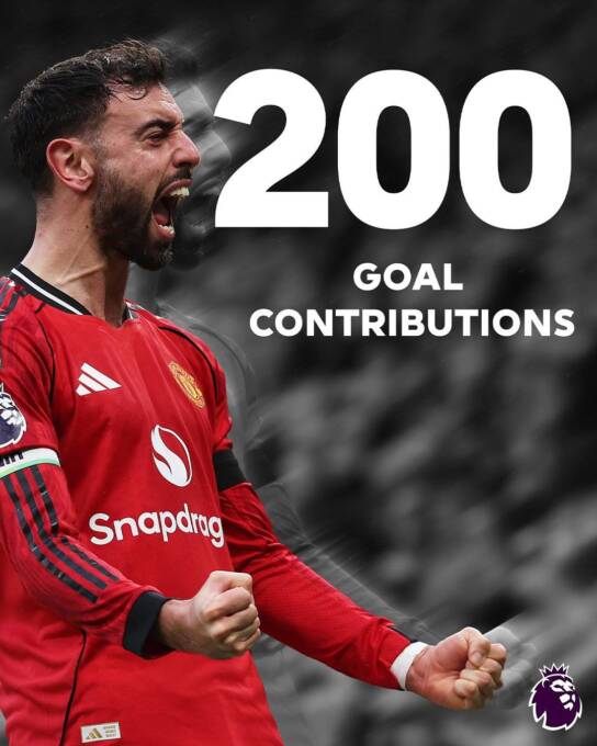 Bruno Fernandes gets placed among Manchest United greats with historic goal feat