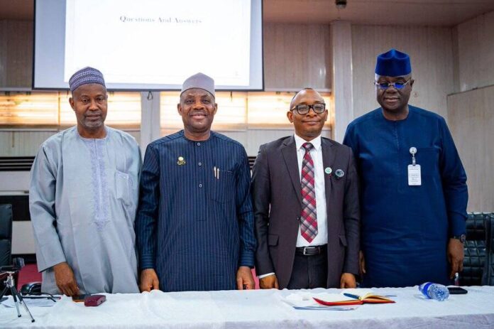 Minister of Education, Olatunji Alausa and others representing FG