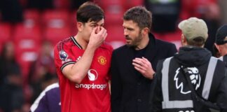 Carrick backs Maguire’s England comeback as World Cup selection drama builds Carrick believes Maguire has all it takes to be in the Three Lions squad for this summer's World Cup tournament.