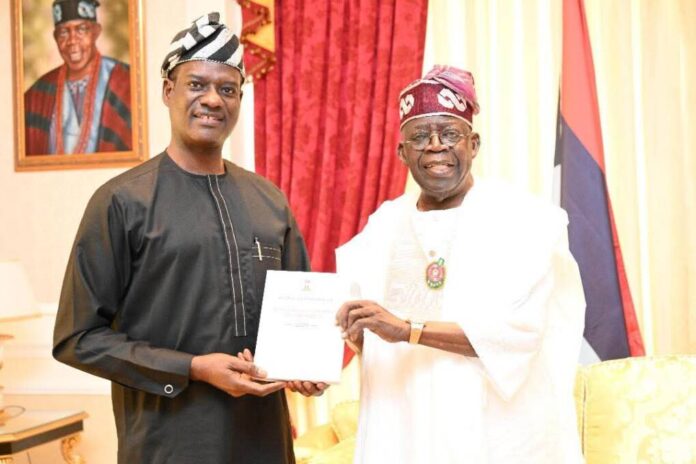Tinubu replaces Uzoka-Anite with Taiwo Oyedele as minister of state for finance Bola Tinubu and Taiwo Oyedele