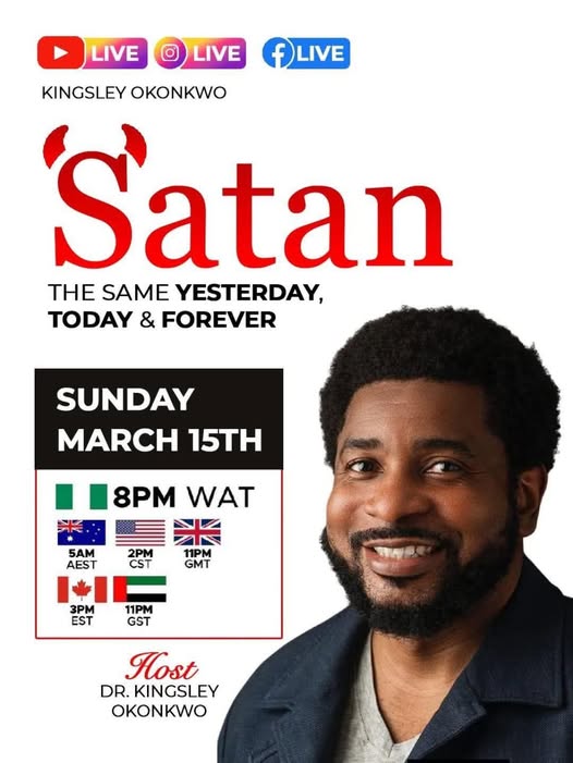 Kingsley Okonkwo’s editorial marketing blunder of transposing Jesus with Satan Kingsley Okonkwo's flyer