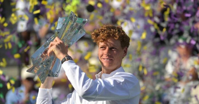 Sinner defeats Medvedev in final to make hard-court history at Indian Wells Jannik Sinner celebrates his Indian Wells Masters title after overcoming Daniil Medvedev.