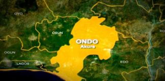 Amotekun rescues 3 abducted nurses, father and son in early morning operations in Ondo State A map of Ondo state