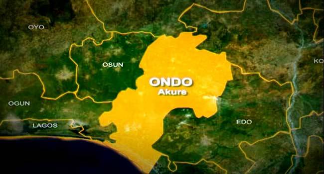 A map of Ondo state