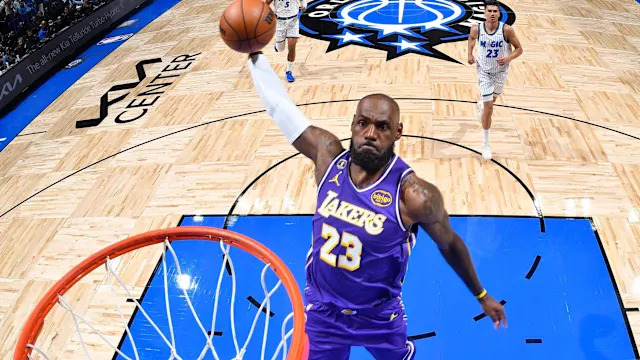 LeBron James breaks record as Lakers snatch last-gasp victory in thriller James is a living NBA legend who has broken many NBA records.