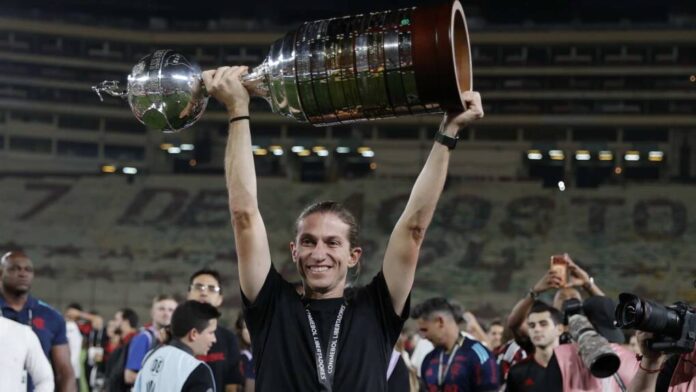 Flamengo part ways with Filipe Luis despite dominant 8-0 victory Felipe Luis won the Copa Libertadores as both a player and a coach.