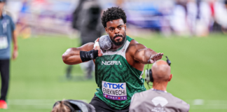 Enekwechi finishes 11th at World Indoor Championships Chukwuebuka Enekwechi lone Nigerian in Poland