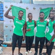 Nigeria moves to 22nd in 4x400m rankings after season’s best