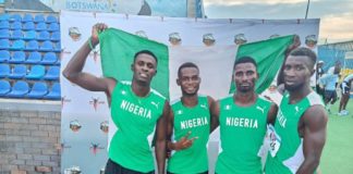Nigeria’s men’s 4x400m team qualifies for World Relays Nigeria moves to 22nd in 4x400m rankings after season’s best