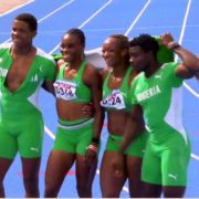 Nigeria wins mixed 4x100m at Lefika International