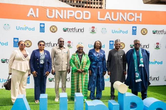 Nigeria eyes leadership in Africa’s AI future as Shettima launches innovation hub in Lagos Kashim Shettima Launched AI UniPod in Lagos