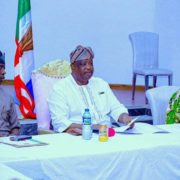 Plateau State Governor Caleb Mutfwang meets security chiefs