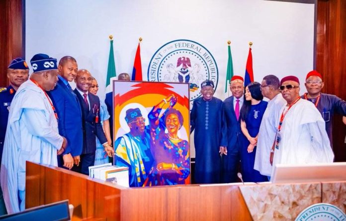 Enugu leaders endorse Tinubu’s 2027 bid Bola Tinubu with leaders from Enugu State