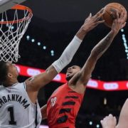 Portland were well beaten (4-1) by Spurs in their NBA playoff series clash, thanks to Wembanyama’s star performances