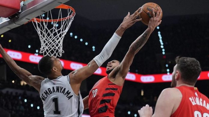 Wembanyama powers Spurs to first playoff series win in nine years Portland were well beaten (4-1) by Spurs in their NBA playoff series clash, thanks to Wembanyamaโs star performances