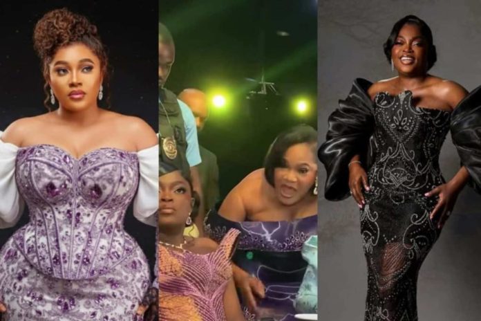 Biodun Okeowo defends Funke Akindele amid snubbing incident Biodun Okeowo defends Funke Akindele amid snubbing incident