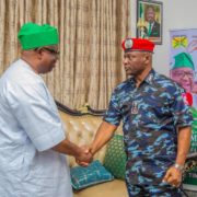 IGP Olatunji Disu and Caleb Mutfwang, governor of Plateau State