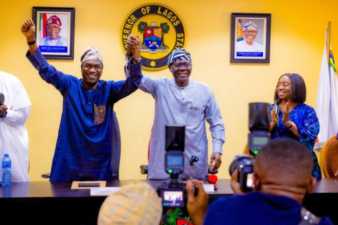 Sanwo-Olu endorses Hamzat for 2027 Lagos governorship race Babajide Sanwo-Olu endorses Obafemi Hamzat for 2027 Lagos governorship race