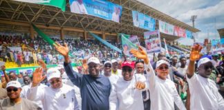 APC leaders, governors converge on Ado-Ekiti, back Oyebanji for second term APC leaders, governors converge on Ado-Ekiti, back Oyebanji for second term