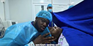 Cute Abiola faces backlash over wife’s delivery video