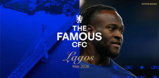 Chelsea set for historic Lagos debut as Victor Moses headlines fan festival London giants Chelsea FC set to debut The Famous CFC experience in Lagos.