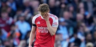 Bottle job? Arsenal’s 22-year wait under threat again Premier League title race blown wide open by Haaland