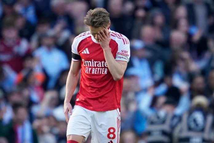Bottle job? Arsenal’s 22-year wait under threat again Premier League title race blown wide open by Haaland