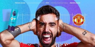 Fernandes now level with Ronaldo on six POTM wins Fernandes wins March Player of the Month award