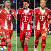 Bayern trio makes Champions League history