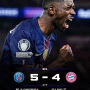 Holders PSG edge Bayern 5-4 in all-time semifinal great