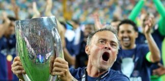 Luis Enrique becomes fastest manager to 50 UCL wins PSG boss smashes Champions League coaching record