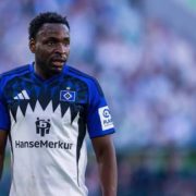Hamburg winger Philip Otele