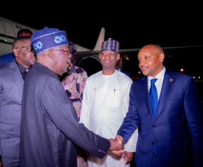 Tinubu arrives in Nairobi for Africa Forward Summit President Bola Tinubu arrives in Nairobi for the Africa Forward Summit