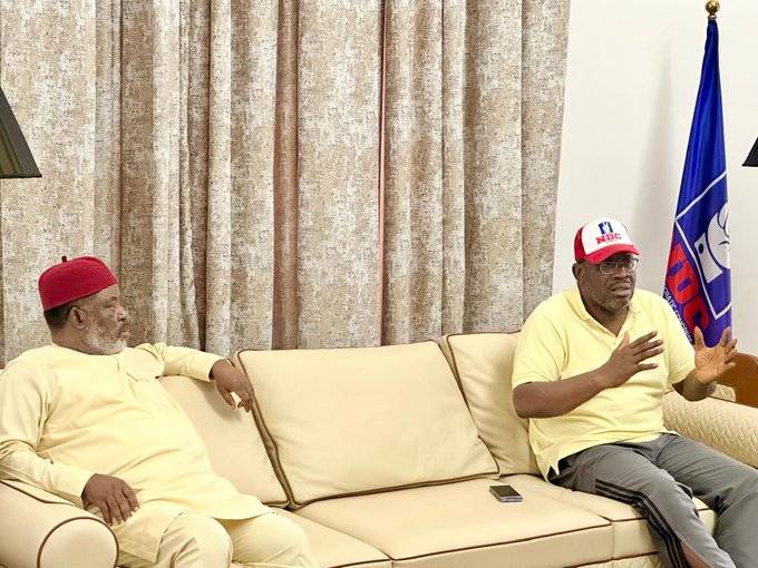 Primary Elections: Dickson tasks NDC screening committee on fairness Seriake Dickson and one other.