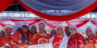 “Foreign powers are assisting us” — Oluremi Tinubu reveals classified security support Oluremi Tinubu during her visit to Ekiti State for Governor Biodun Oyebanji campaign for second term