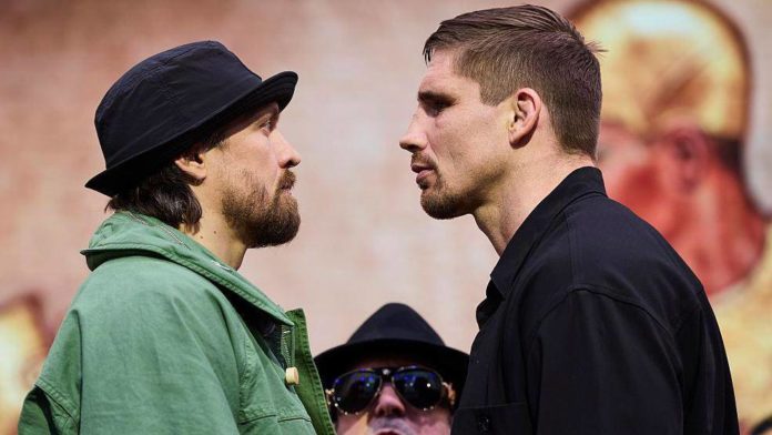 Usyk and Verhoeven clash with titles hanging in the balance Oleksandr Usyk and Rico Verhoeven