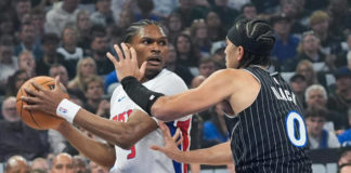 Pistons rally from brink to eliminate Magic and storm into play-offs semi-finals The Pistons are through to the play-offs semi-finals