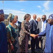 Bola Tinubu arrives in Kigali for Africa CEO Forum