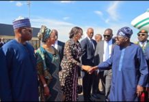 Bola Tinubu arrives in Kigali for Africa CEO Forum