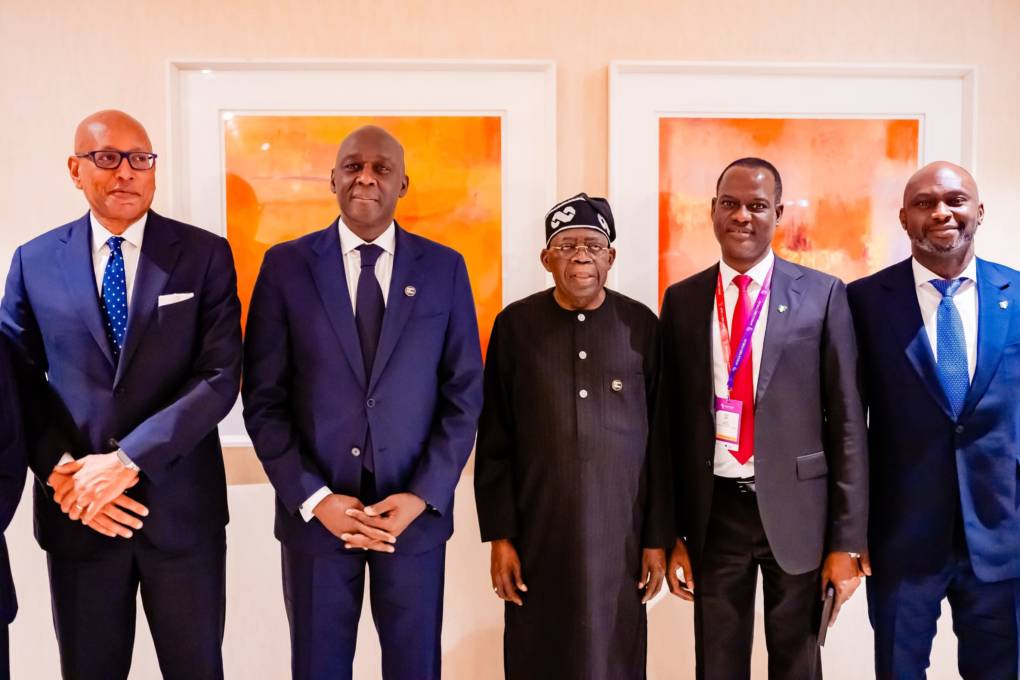 Bola Tinubu Bola Tinubu and other political leaders in Kigali