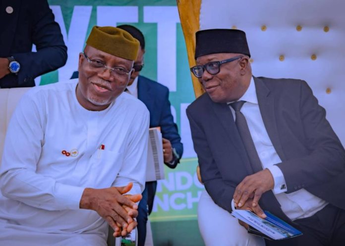 Aiyedatiwa advocates for improved institutions to guarantee democratic stability Lucky Aiyedatiwa, Ondo State Governor and one other