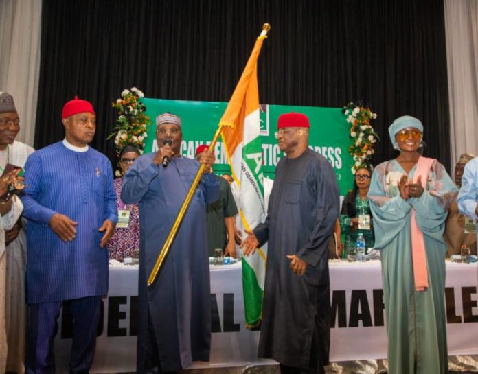 2027: Atiku Abubakar wins ADC presidential ticket Atiku Abubakar and other ADC officials