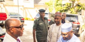 Atiku visits Amaechi in Abuja days after ADC presidential primary victory Atiku Abubakar and Rotimi Amaechi