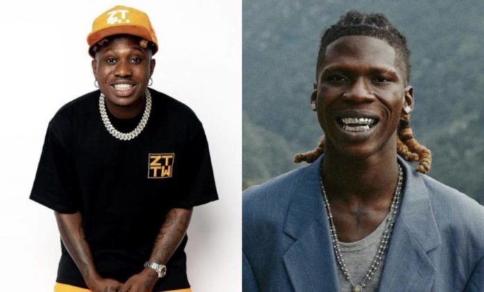 Zlatan Ibile apologises to Seyi Vibez after online clash Zlatan Ibile and Seyi Vibez