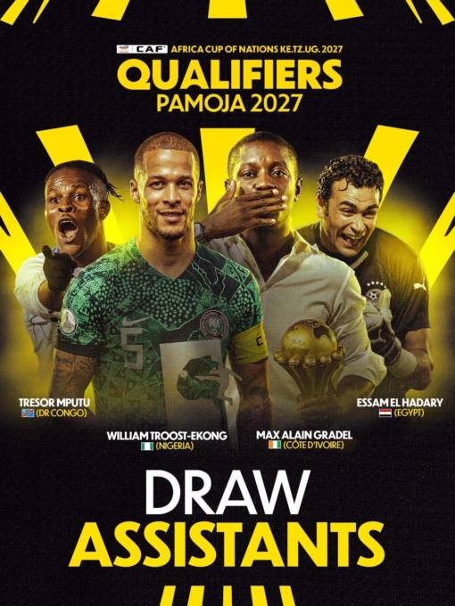 PAMOJA 2027: Troost-Ekong named AFCON Qualifiers draw assistant Ex-Super Eagles Captain To Conduct AFCON Draw